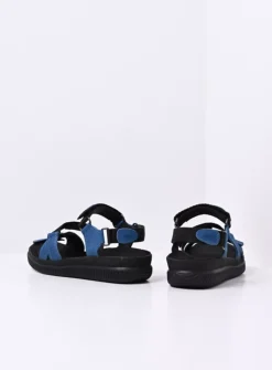Wolky Action Lady - jeans gevet leer<DAMES Sandalen