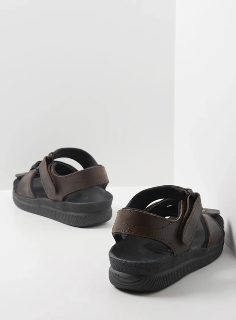 Wolky Active Men - bruin gevet leer<Heren Sandalen Voor Heren