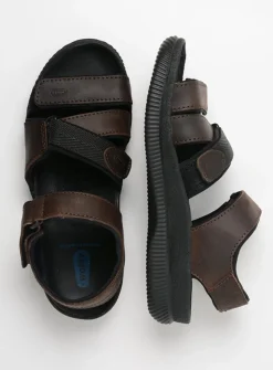 Wolky Active Men - bruin gevet leer<Heren Sandalen Voor Heren