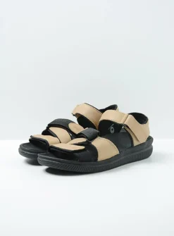 Wolky Active Men - camel gevet leer<Heren Sandalen Voor Heren