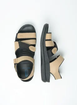 Wolky Active Men - camel gevet leer<Heren Sandalen Voor Heren