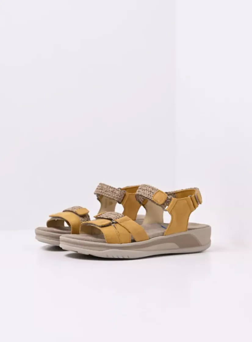 Wolky Acula - amber nubuck<DAMES Sandalen