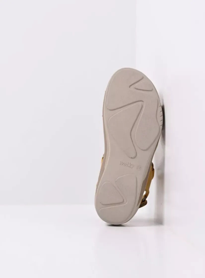 Wolky Acula - amber nubuck<DAMES Sandalen