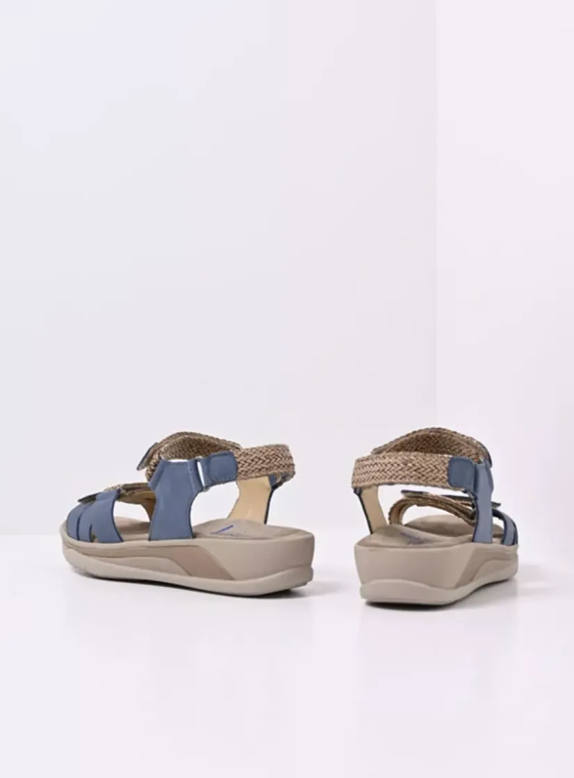 Wolky Acula - jeans nubuck<DAMES Sandalen