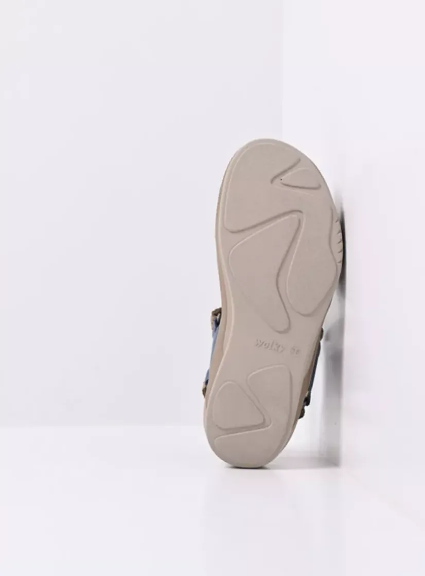 Wolky Acula - jeans nubuck<DAMES Sandalen