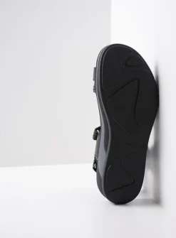 Wolky Acula - zwart leer<DAMES Sandalen