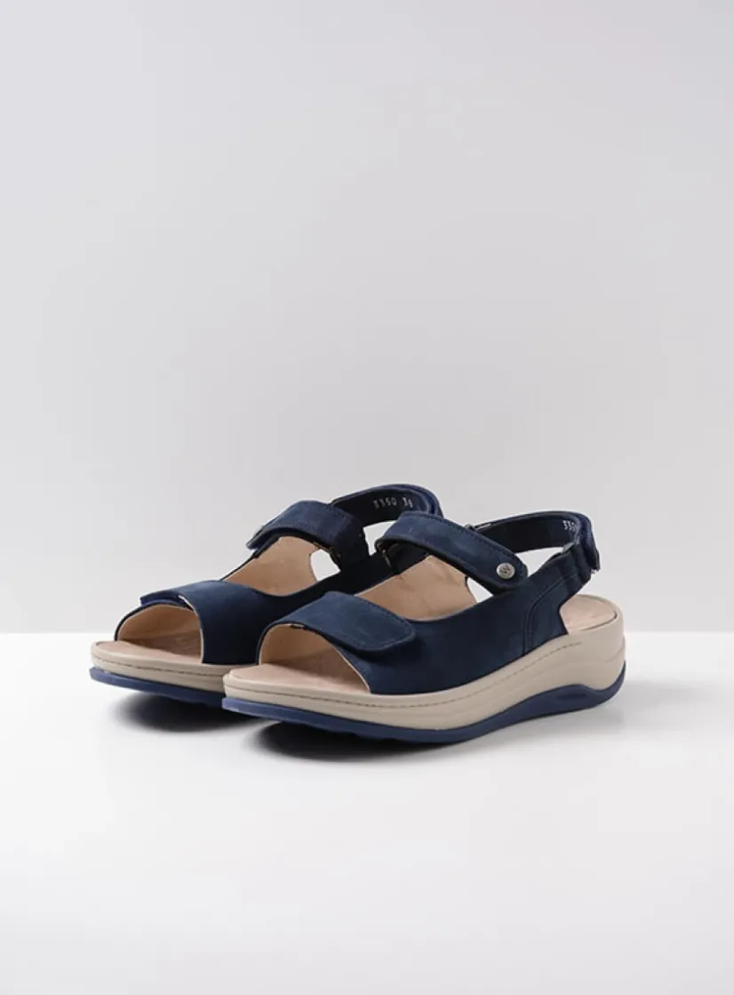 Wolky Adura - denim nubuck<DAMES Sandalen