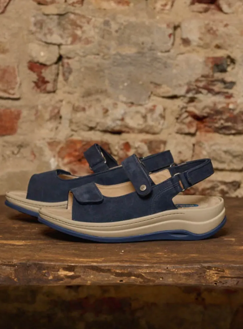 Wolky Adura - denim nubuck<DAMES Sandalen
