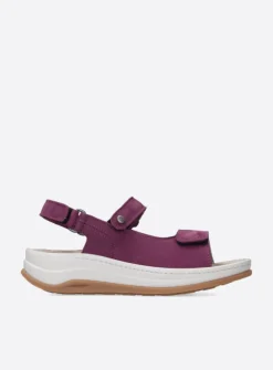 Wolky Adura - fuchsia nubuck<DAMES Sandalen