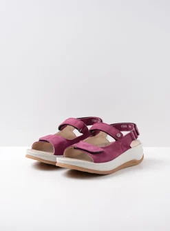 Wolky Adura - fuchsia nubuck<DAMES Sandalen