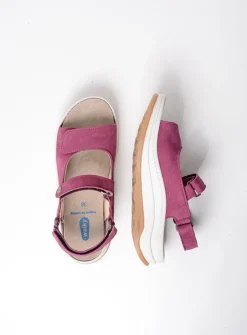 Wolky Adura - fuchsia nubuck<DAMES Sandalen