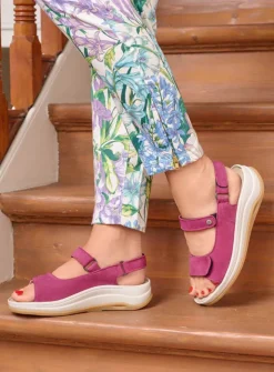 Wolky Adura - fuchsia nubuck<DAMES Sandalen