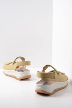 Wolky Adura - lichtgroen nubuck<DAMES Sandalen
