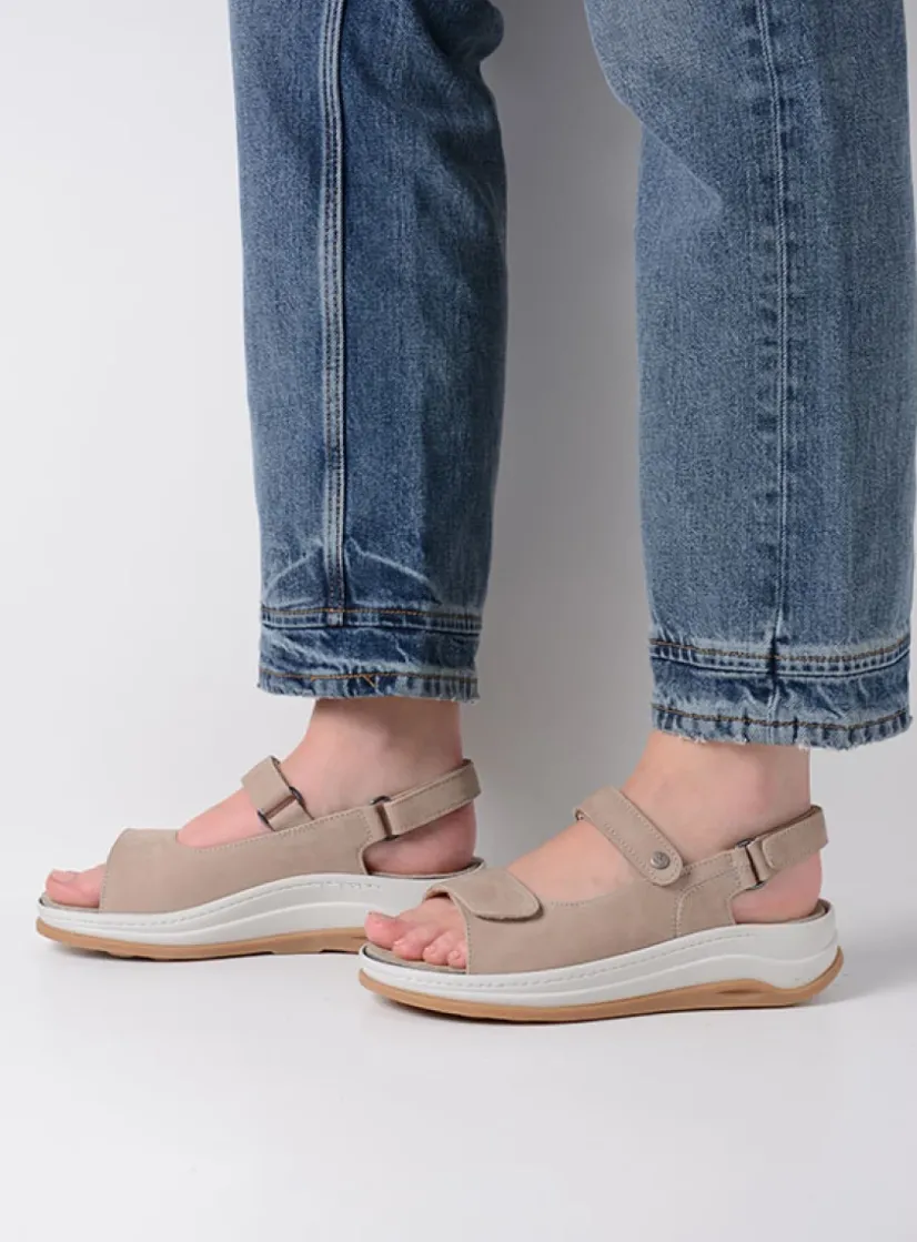Wolky Adura - safari nubuck<DAMES Sandalen