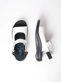 Wolky Adura - wit leer<DAMES Sandalen