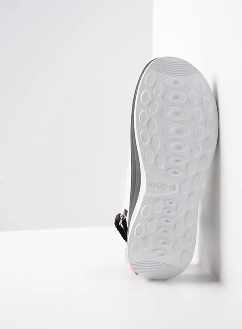 Wolky Adura - wit leer<DAMES Sandalen