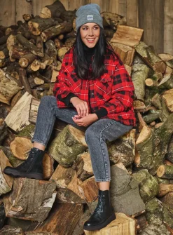 Wolky Akita - zwart leer<DAMES Veterlaarzen|Herfst/Winter