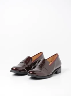 Wolky Alabama F2F - bordeaux lak stretch biocare<DAMES Instappers|Herfst/Winter