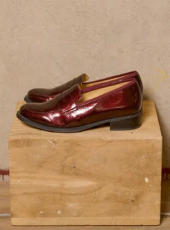 Wolky Alabama F2F - bordeaux lak stretch biocare<DAMES Instappers|Herfst/Winter