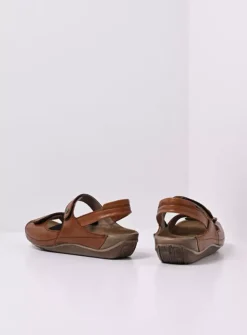 Wolky Alberta - naturel leer<DAMES Sandalen