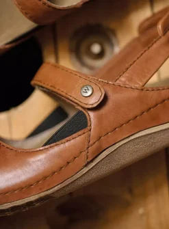 Wolky Alberta - naturel leer<DAMES Sandalen