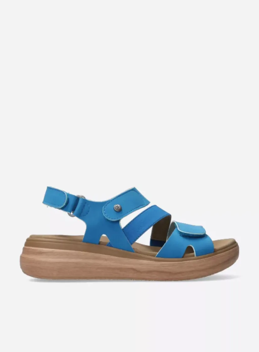 Wolky Amara - hemelsblauw biocare<DAMES Sandalen