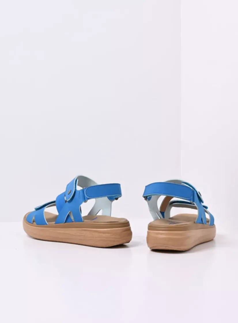 Wolky Amara - hemelsblauw biocare<DAMES Sandalen