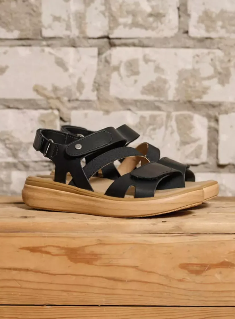 Wolky Amara - zwart biocare<DAMES Sandalen