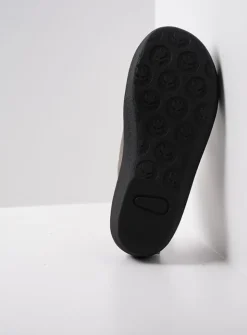 Wolky Aporia - brons leer<DAMES Slippers