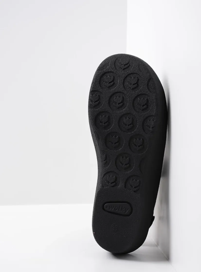 Wolky Aporia - jeans leer<DAMES Slippers