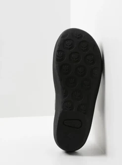 Wolky Aporia - zwart leer<DAMES Slippers