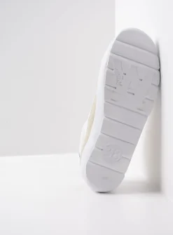 Wolky Babati - ijswit canvas/suede<DAMES Lage Veterschoenen|Sneakers