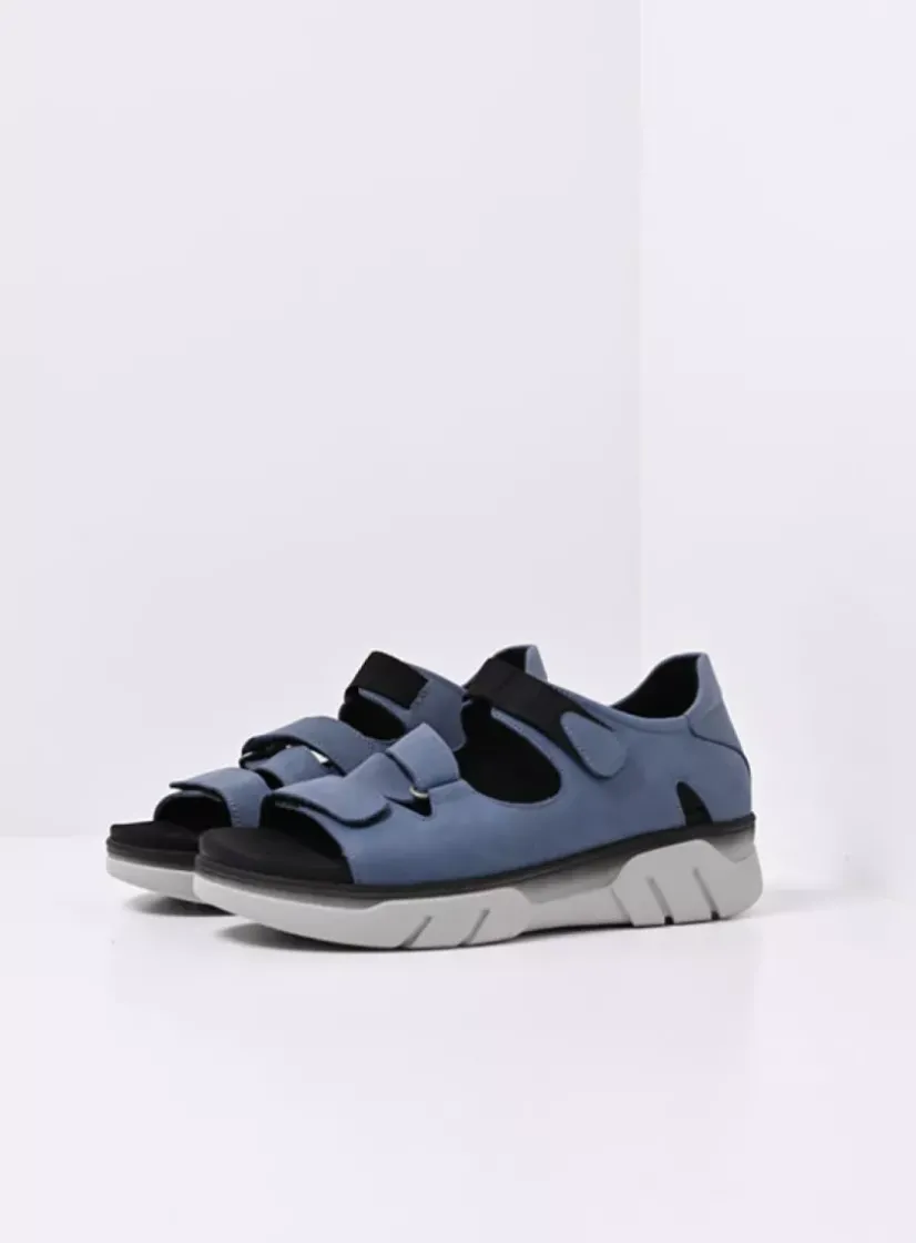 Wolky Blaze - jeans nubuck<DAMES Sandalen