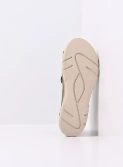 Wolky Blaze - saliegroen nubuck<DAMES Sandalen