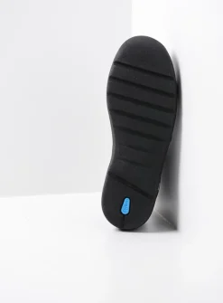 Wolky Bluff - zwart suede<DAMES Hoge Veterschoenen|Veterlaarzen