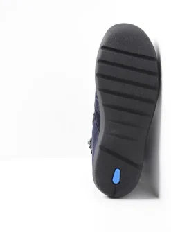 Wolky Bluff DB - blauw suede<DAMES Hoge Veterschoenen|Veterlaarzen