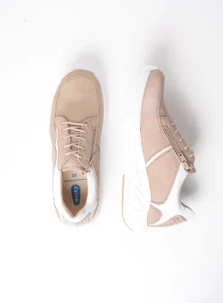 Wolky Bounce - safari nubuck<DAMES Lage Veterschoenen|Wandelschoenen