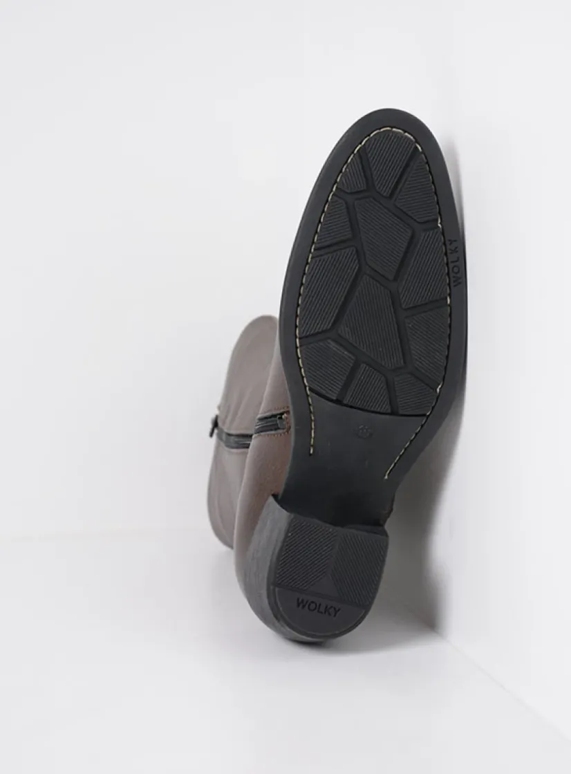 Wolky Caprock HV - brons leer<DAMES Cowboylaarzen|Herfst/Winter