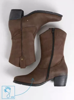 Wolky Caprock HV - bruin nubuck<DAMES Cowboylaarzen|Herfst/Winter