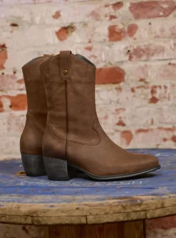 Wolky Caprock HV - bruin nubuck<DAMES Cowboylaarzen|Herfst/Winter