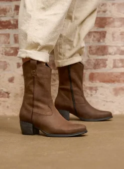 Wolky Caprock HV - bruin nubuck<DAMES Cowboylaarzen|Herfst/Winter