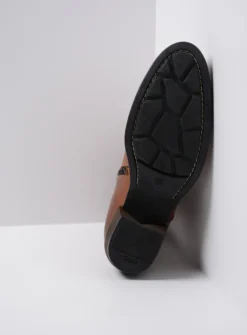 Wolky Caprock HV - cognac leer<DAMES Cowboylaarzen|Herfst/Winter