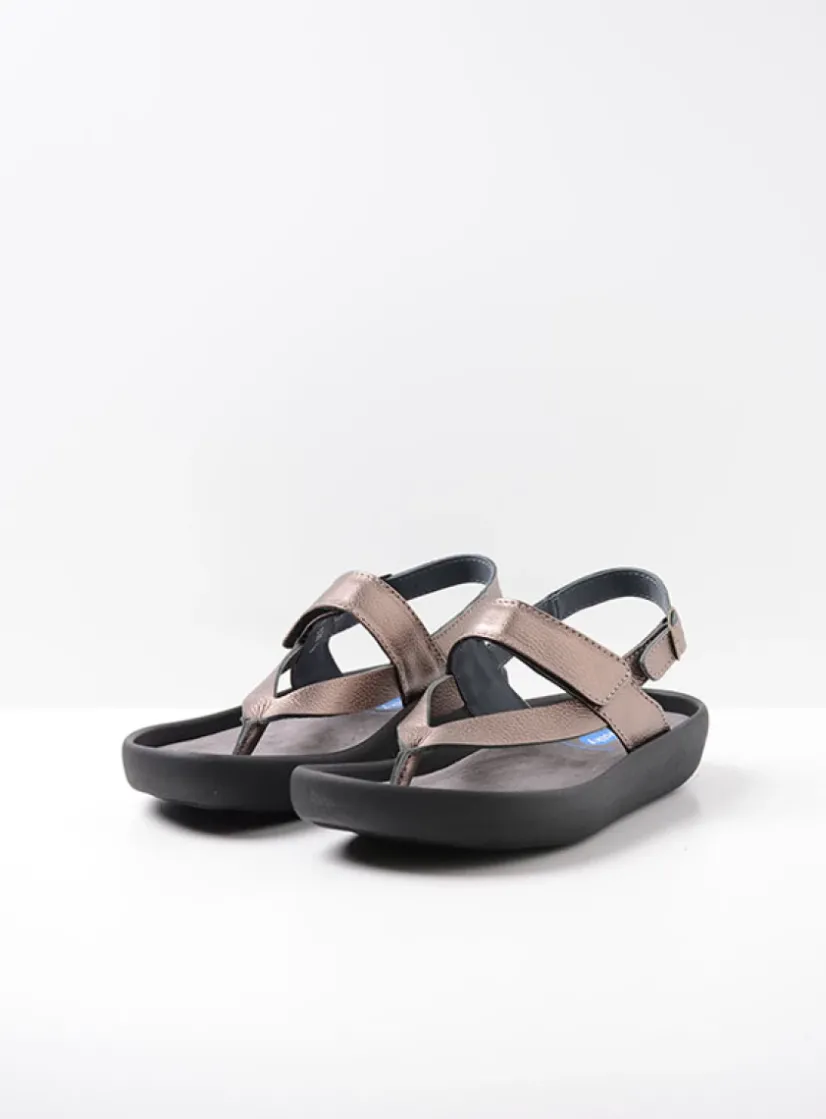 Wolky Cebu - brons leer<DAMES Sandalen