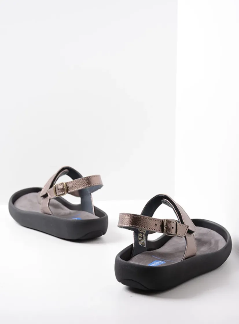 Wolky Cebu - brons leer<DAMES Sandalen