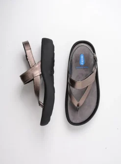 Wolky Cebu - brons leer<DAMES Sandalen