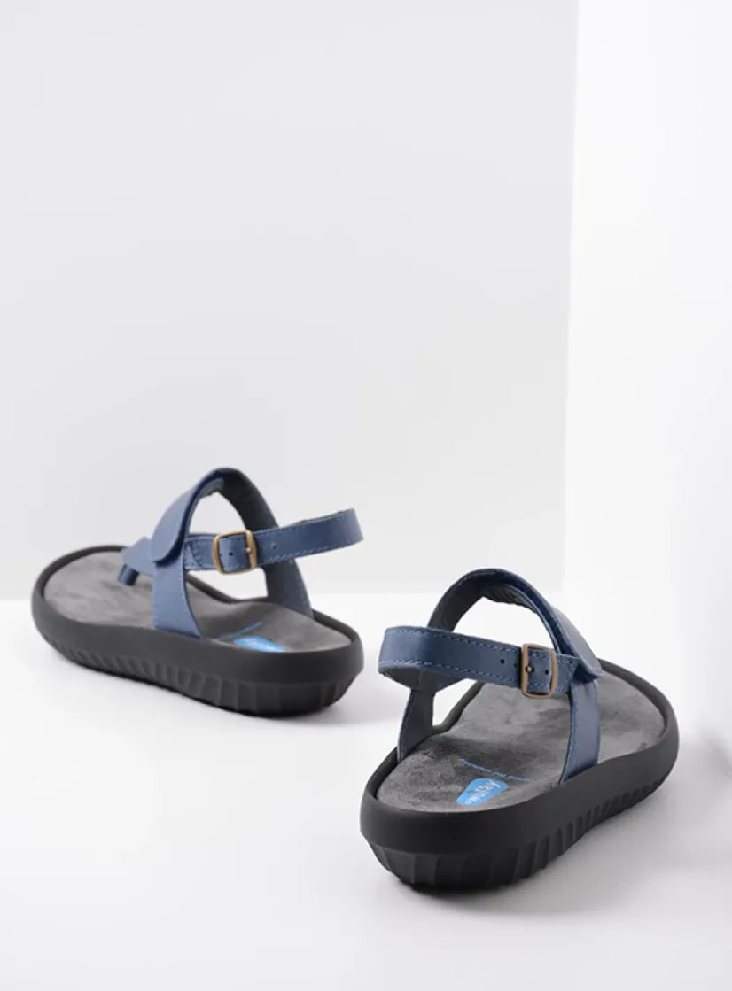 Wolky Cebu - jeans leer<DAMES Sandalen