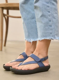 Wolky Cebu - jeans leer<DAMES Sandalen