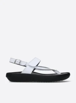 Wolky Cebu - wit leer<DAMES Sandalen