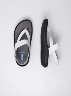 Wolky Cebu - wit leer<DAMES Sandalen