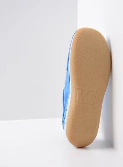 Wolky Celebration - hemelsblauw nubuck<DAMES Lage Veterschoenen|Sneakers